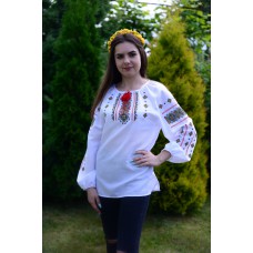 Embroidered blouse "Mountain Breeze 2"